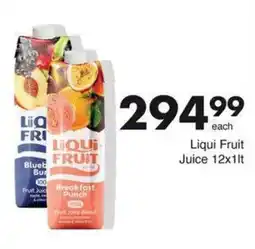 Save Hyper Liqui Fruit Juice 12x1lt offer