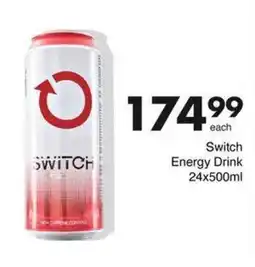Switch Energy Drink 24x500ml