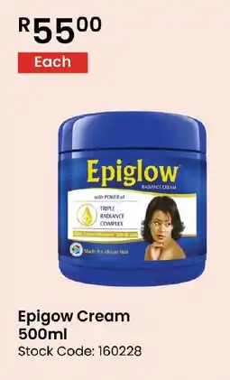Africa Cash and Carry Epigow Cream 500ml offer