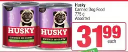 Spar Husky Canned Dog Food 775 g Assorted offer