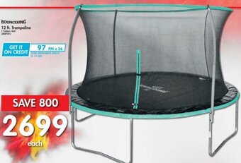 Makro Bounceking Trampoline 12ft offer