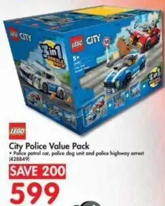 Makro Lego City Police Value Pack offer