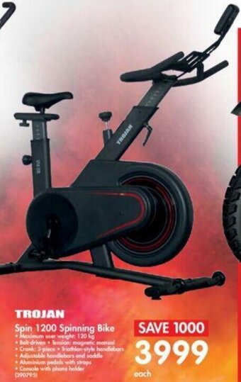 Makro Trojan Spin 1200 Spinning Bike offer