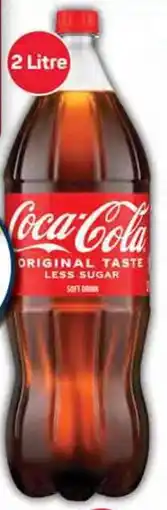 Pick n Pay Hypermarket Coca-Cola Original Taste Less Sugar 2 Litre offer