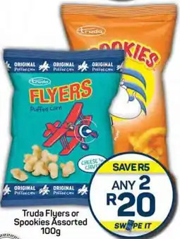 Pick n Pay Hypermarket Truda Flyers or Spookies Assorted 100g offer