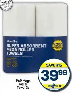 Pick n Pay Hypermarket PnP Mega Roller Towel 2s offer