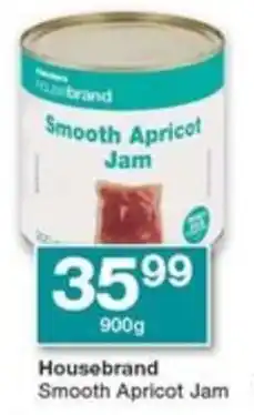 Checkers Hyper Housebrand Smooth Apricot Jam offer