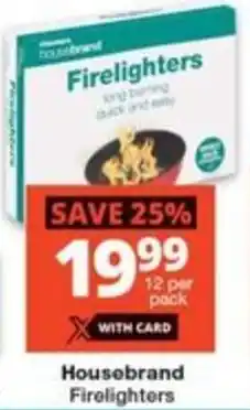 Checkers Hyper Housebrand Firelighters offer