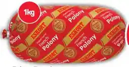 Pick n Pay Eskort French or Garlic Polony 1kg Each offer