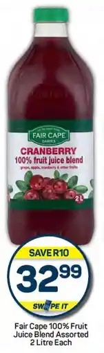 Pick n Pay Fair Cape 100% Fruit Juice Blend Assorted 2 Litre Each offer