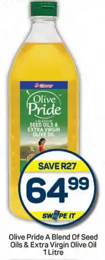 Pick n Pay Olive Pride A Blend Of Seed Oils & Extra Virgin Olive Oil 1 Litre offer