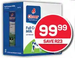 Pick n Pay Clover Long Life Milk Assorted 6 x 1 Litre Per Pack offer
