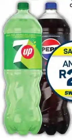 Pick n Pay Pepsi Light, Max or 7-Up Free 2 Litre offer