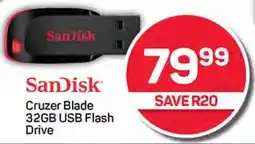 Pick n Pay SanDisk Cruzer Blade 32GB USB Flash Drive offer