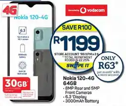 Pick n Pay Nokia 120-4G 64GB offer