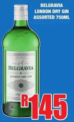 Boxer Liquors BELGRAVIA LONDON DRY GIN ASSORTED 750ML offer
