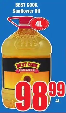 Boxer Superstores BEST COOK Sunflower Oil offer