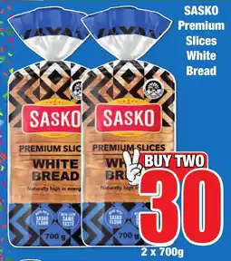 Boxer Superstores SASKO Premium Slices White Bread offer