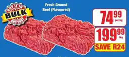 Boxer Superstores Fresh Ground Beef (Flavoured) offer