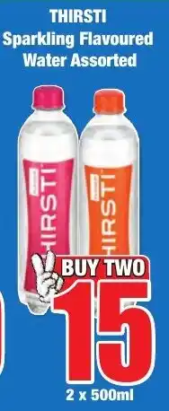 THIRSTI Sparkling Flavoured Water Assorted