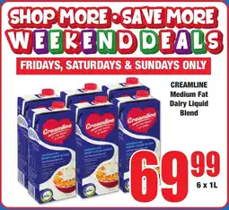 CREAMLINE Medium Fat Dairy Liquid Blend