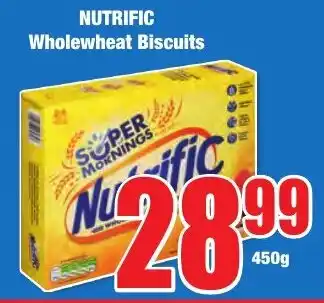 Boxer Superstores NUTRIFIC Wholewheat Biscuits offer