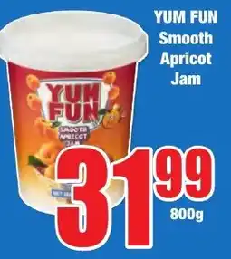 Boxer Superstores YUM FUN Smooth Apricot Jam offer