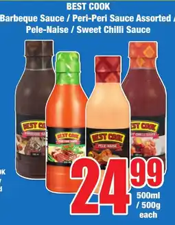 Boxer Superstores BEST COOK Barbeque Sauce/ Peri-Peri Sauce Assorted/ Pele-Naise/ Sweet Chilli Sauce offer
