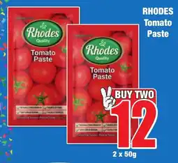 Boxer Superstores RHODES Tomato Paste offer