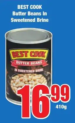 Boxer Superstores BEST COOK Butter Beans In Sweetened Brine offer