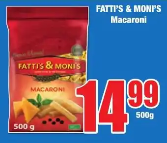 Boxer Superstores FATTI'S & MONI'S Macaroni offer