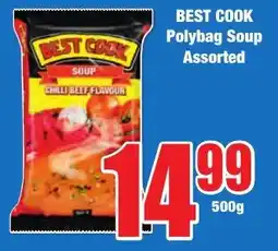Boxer Superstores BEST COOK Polybag Soup Assorted offer