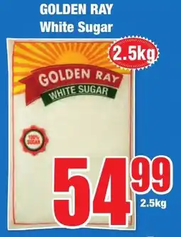 Boxer Superstores GOLDEN RAY White Sugar 2.5kg offer