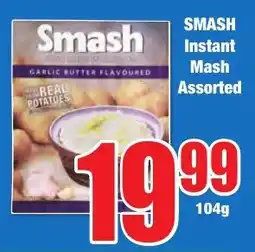 Boxer Superstores SMASH Instant Mash Assorted offer