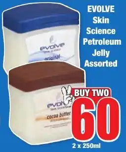Boxer Superstores EVOLVE Skin Science Petroleum Jelly Assorted offer