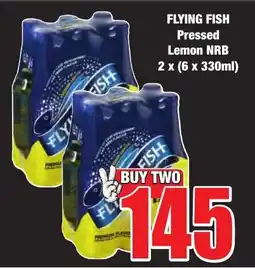 Boxer Superstores FLYING FISH Pressed Lemon NRB offer