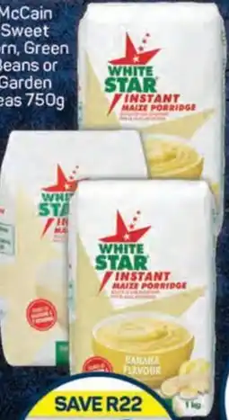 White Star Instant Maize Porridge Assorted 1kg