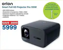 Incredible Connection Smart Full HD Projector Pro 15SW offer