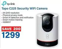 Incredible Connection Tapo C225 Security WiFi Camera offer