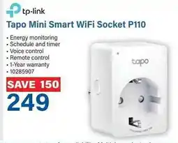 Incredible Connection Tapo Mini Smart WiFi Socket P110 offer