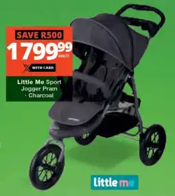 Checkers Little Me Sport Jogger Pram offer