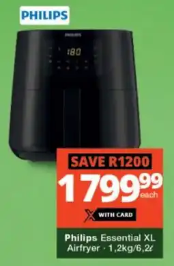 Checkers Philips Essential XL Airfryer offer