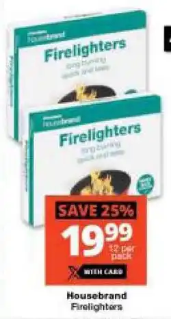 Checkers Housebrand Firelighters offer