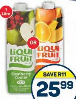 Pick n Pay Hypermarket Liqui-Fruit 100% Fruit Juice Blend Assorted 1 Litre Each offer
