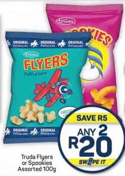 Pick n Pay Hypermarket Truda Flyers or Spookies Assorted 100g offer
