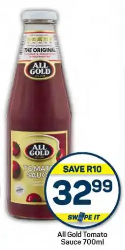 Pick n Pay Hypermarket All Gold Tomato Sauce 700ml offer