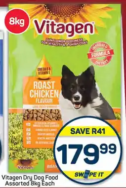 Pick n Pay Hypermarket Vitagen Dry Dog Food Assorted 8kg Each offer