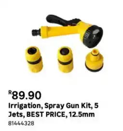 Leroy Merlin Irrigation, spray gun kit, 5 jets, best price, 12.5mm offer