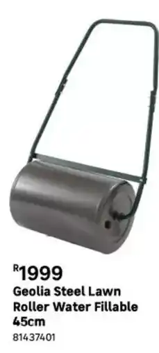 Leroy Merlin Geolia - steel lawn roller water fillable 45cm offer