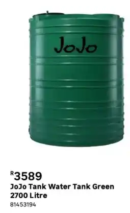 Leroy Merlin Jojo tank - water tank green 2700 litre offer